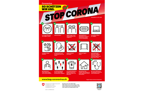 BAG Coronavirus Plakat KW03